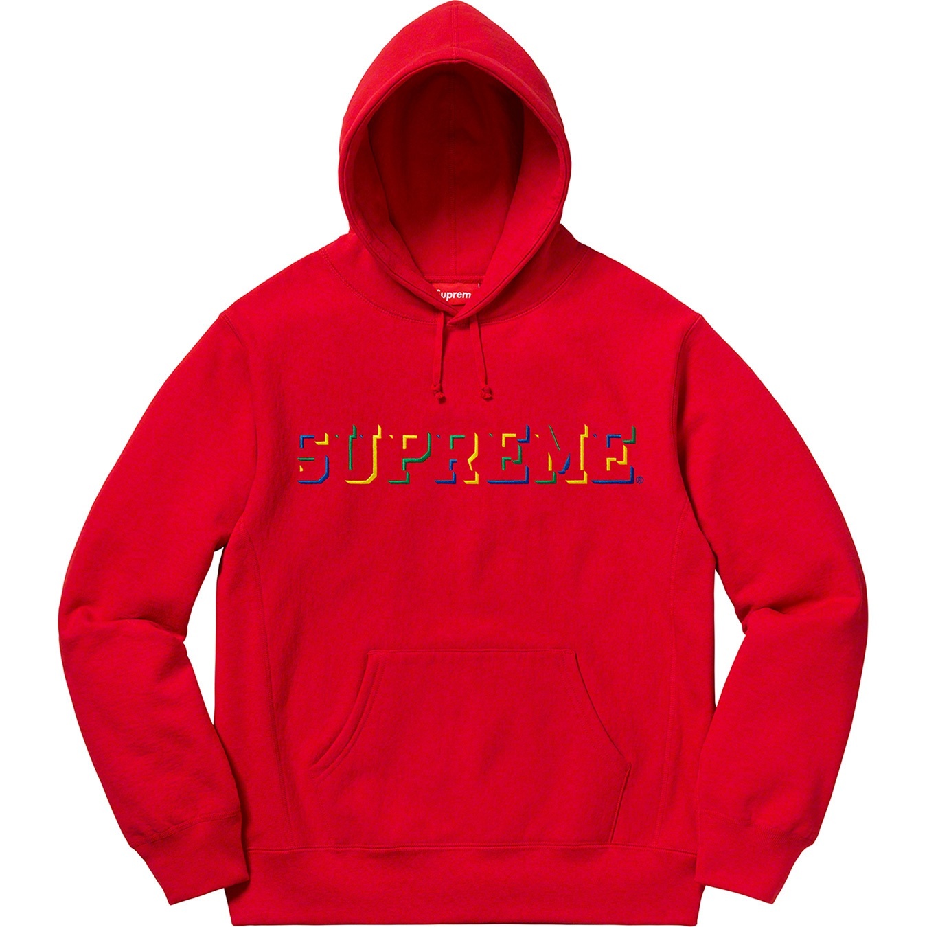 Drop Shadow Hooded Sweatshirt view 7
